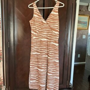 Animal print, sun dress